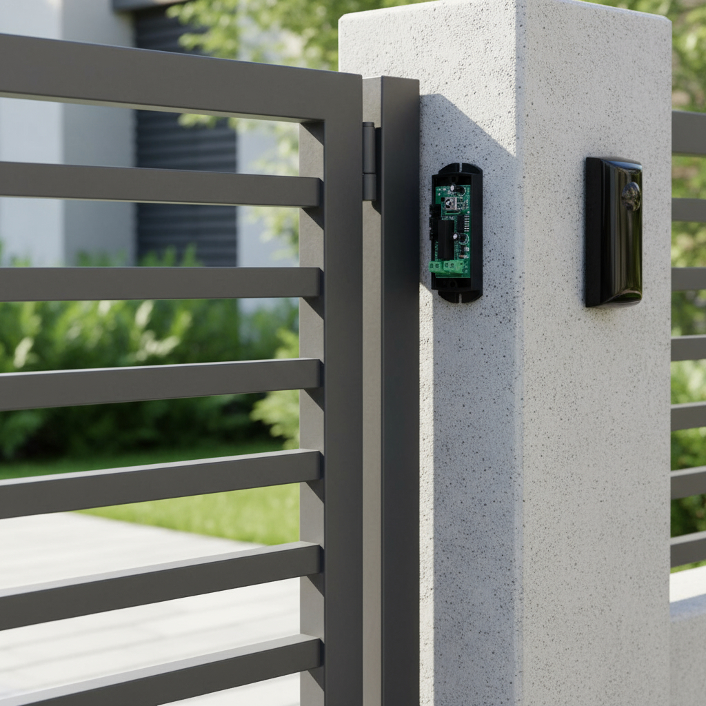 Barrera Infrarroja 1 Haz 20 Metros - Ideal Portones