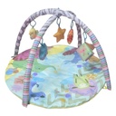 Gimnasio para bebe redondo Tinok Celeste