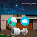 Cámara De Seguridad Ezviz Cs-h3c-r100-1k2wfl Ip Wifi Color Con Resolución 2mp Visión Nocturna Incluida Color Blanco