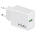 Cargador Inkax USB-A 2.1A blanco