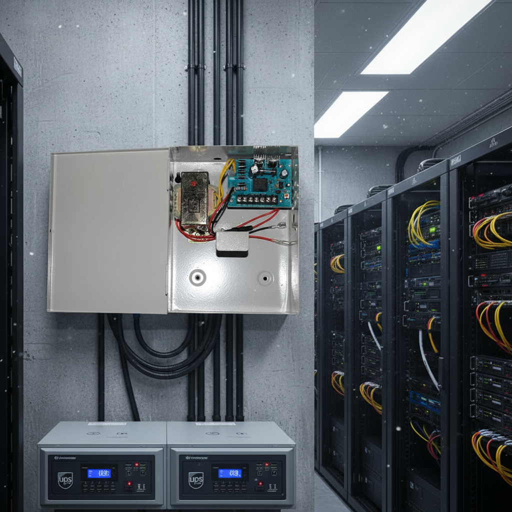 Fuente Ups Para Control De Acceso