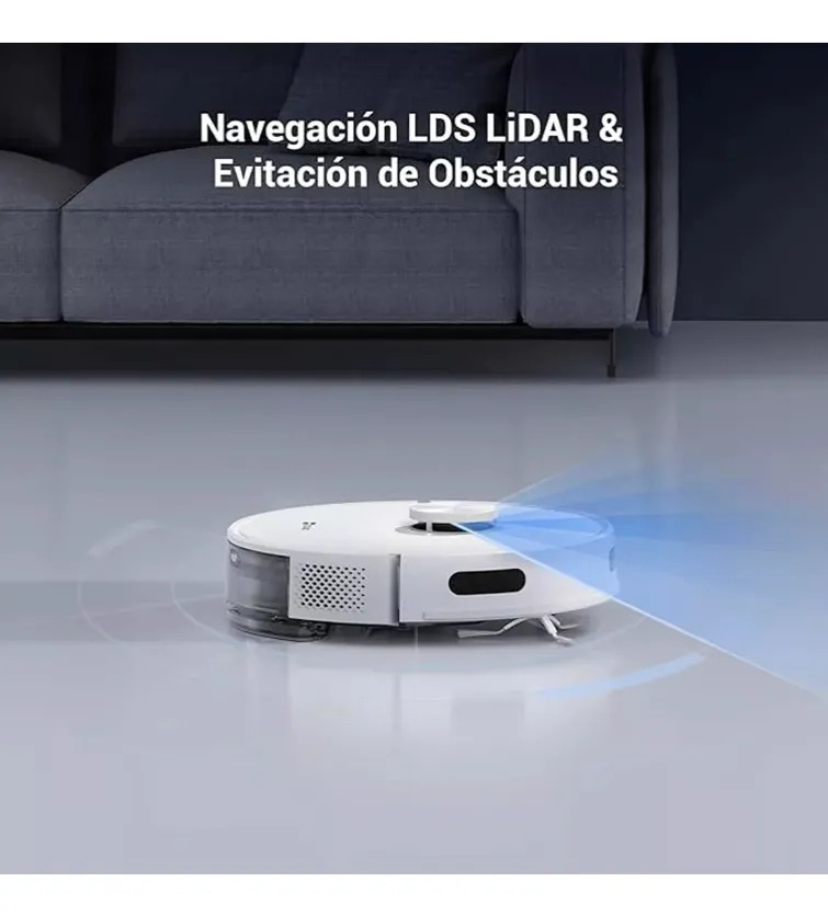Aspiradora Robot Smart Alexa Bateria 4930mah Blanca Ezviz Blanco