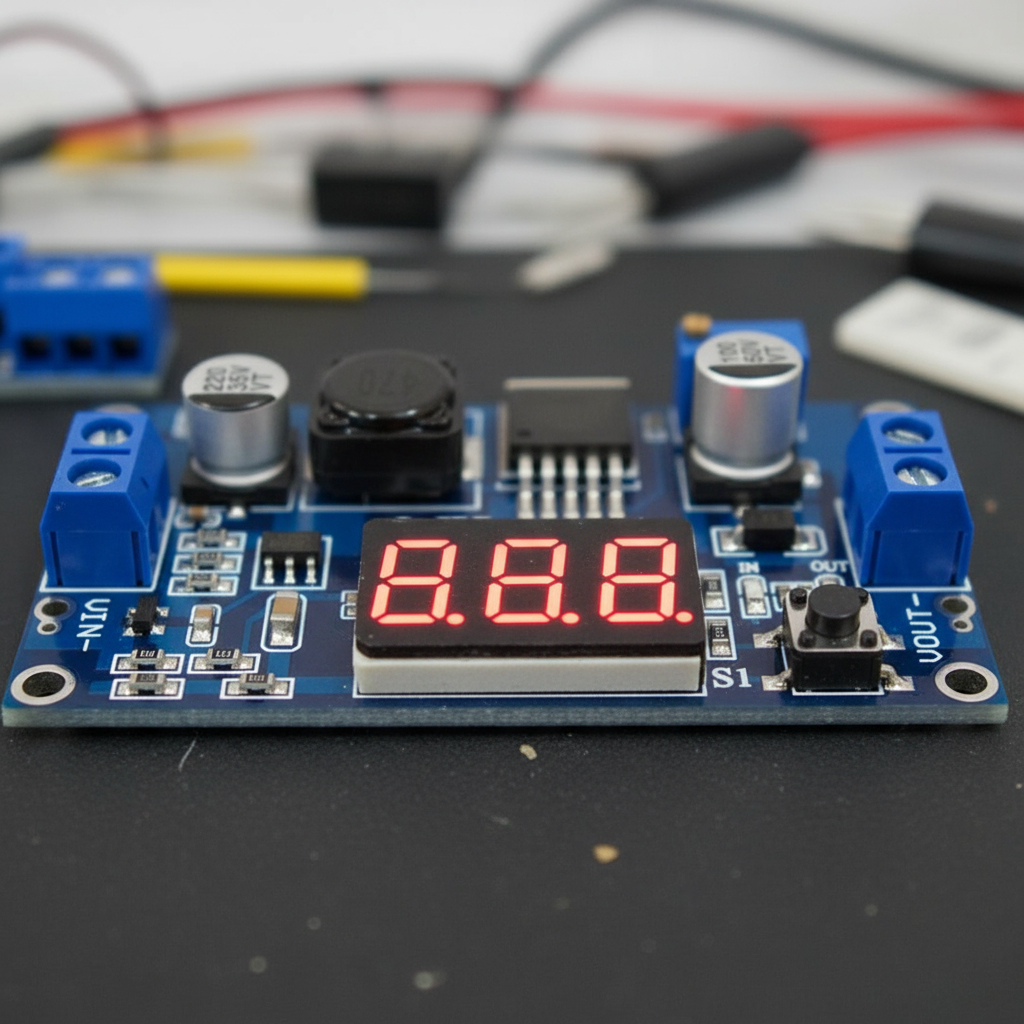 Regulador De Voltaje De 30v A 0v 2 Amp Con Voltimetro