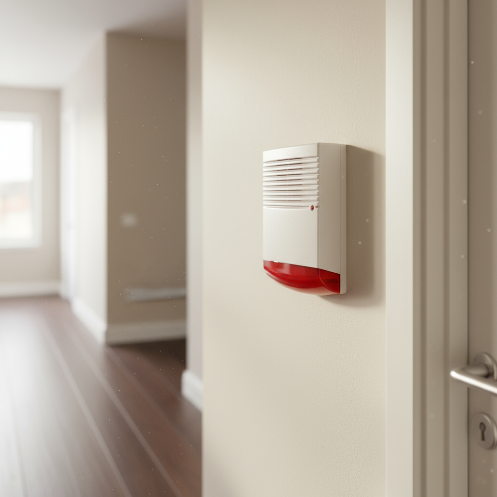 Sirena Exterior Magnetica 130db - Roja