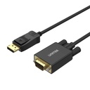Cable Unitek DisplayPort a VGA 1.8m