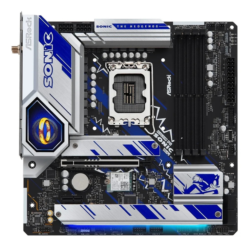 Mother Asrock B760m Pg Sonic Lga 1700 Wi-fi 6e