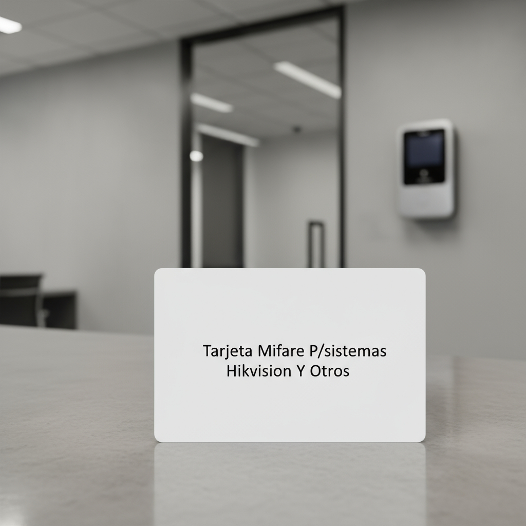 Tarjeta Mifare P/sistemas Hikvision Y Otros 