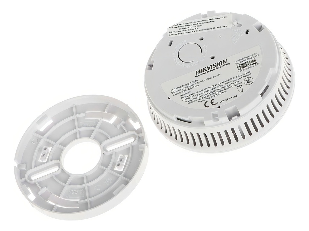 Detector De Humo Fotoeléctrico Para Alarma Ax Pro Hikvision