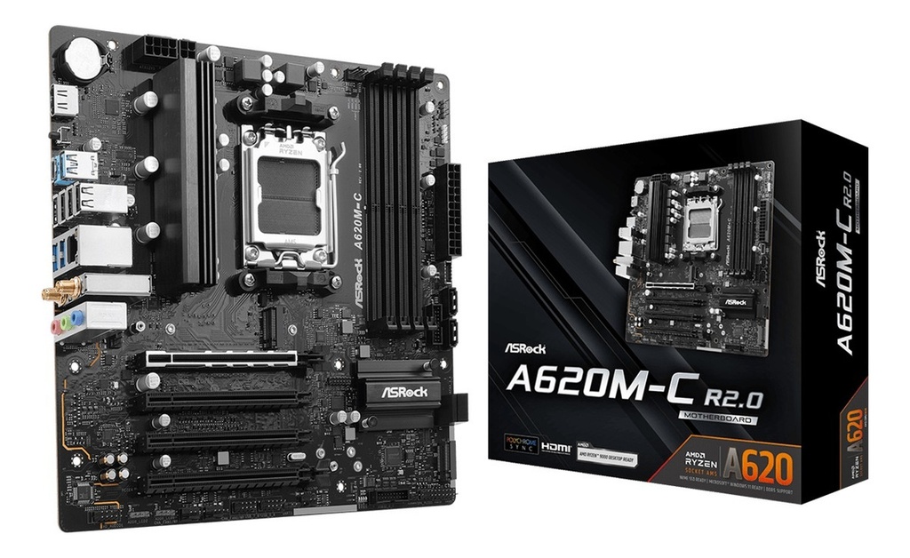 Mother Asrock A620m-c R2.0 Am5 (bulk)