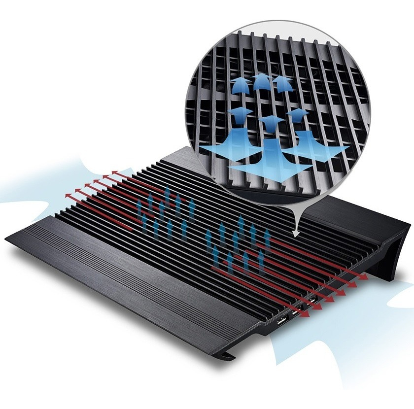 Cooler Gamer Para Notebook Gamer Deepcool N8 Negra - Gaming