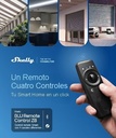 Control remoto inteligente Shelly Bluetooth y Zigbee