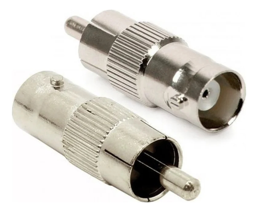 20 Adaptadores Bnc Hembra A Rca Macho