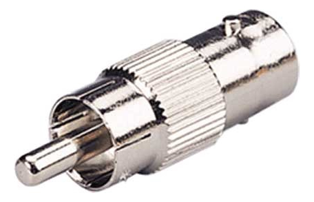 20 Adaptadores Bnc Hembra A Rca Macho