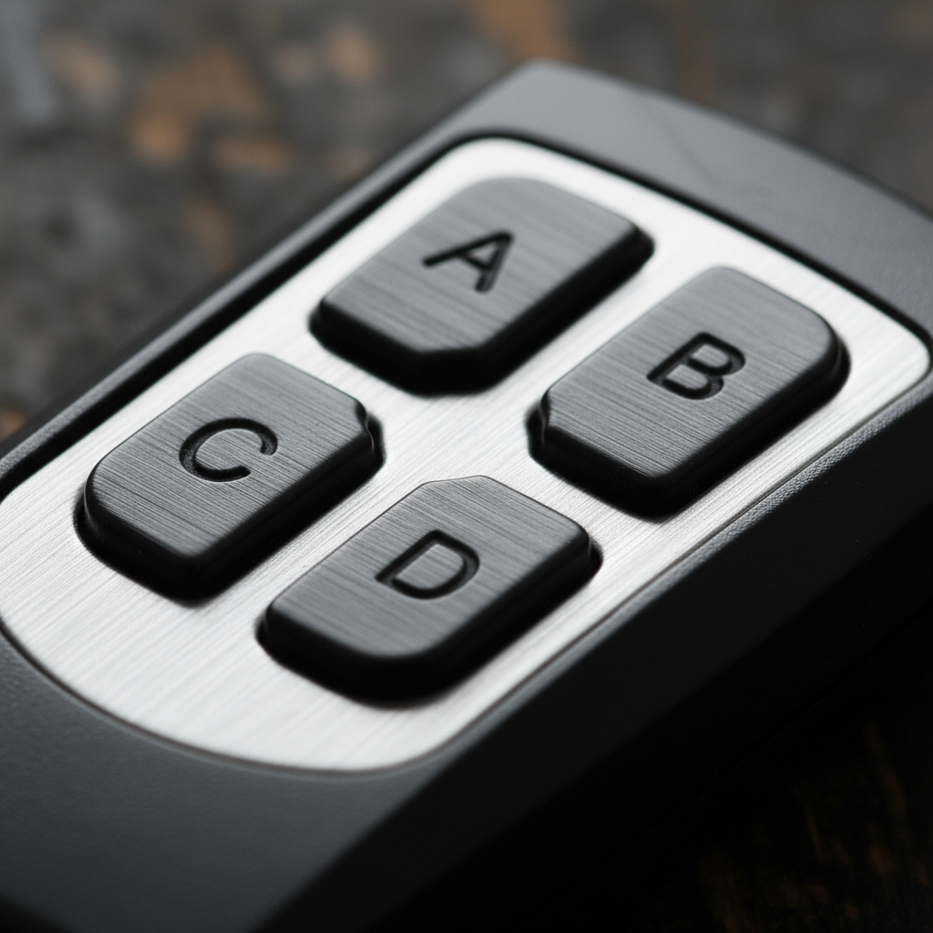 Receptor De Control Remoto 4 Canales C/control Remoto