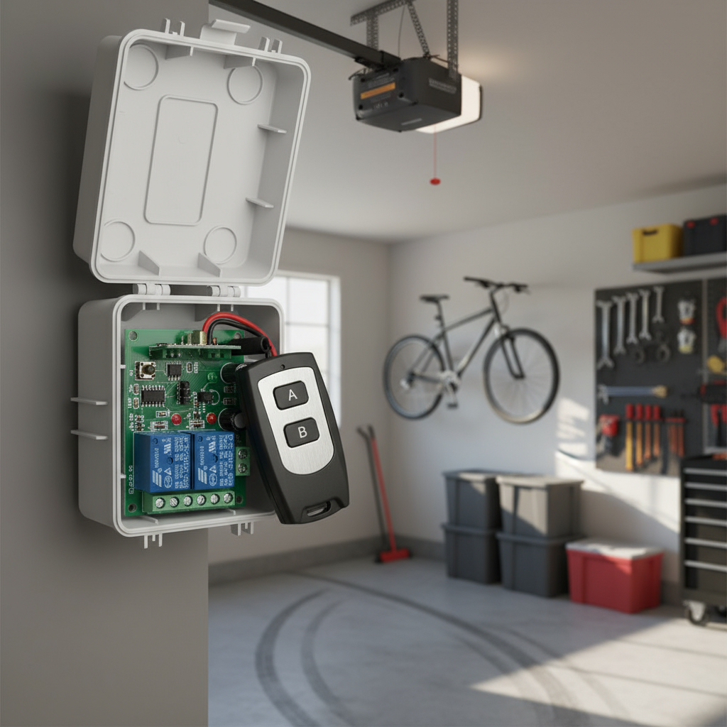 Receptor De Control Remoto 2 Canales C/control Remoto