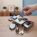 Cerrojo Electromecanico Exterior C/lector Mifare