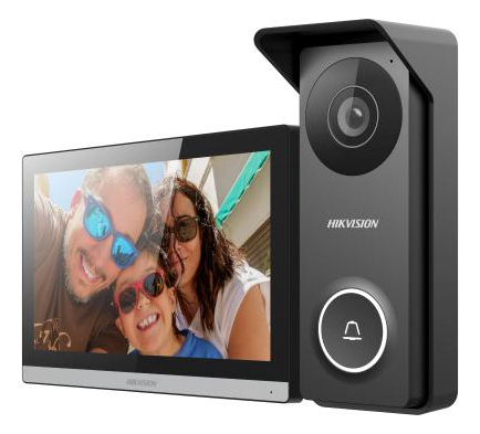 Portero Eléctrico Hikvision Ds-kis313-p 1 Botón 2 Piezas