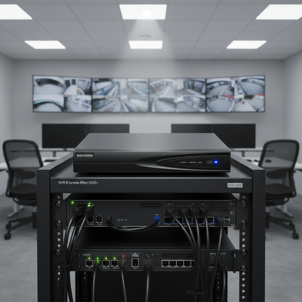 Nvr 8 Canales 8mpx H265+