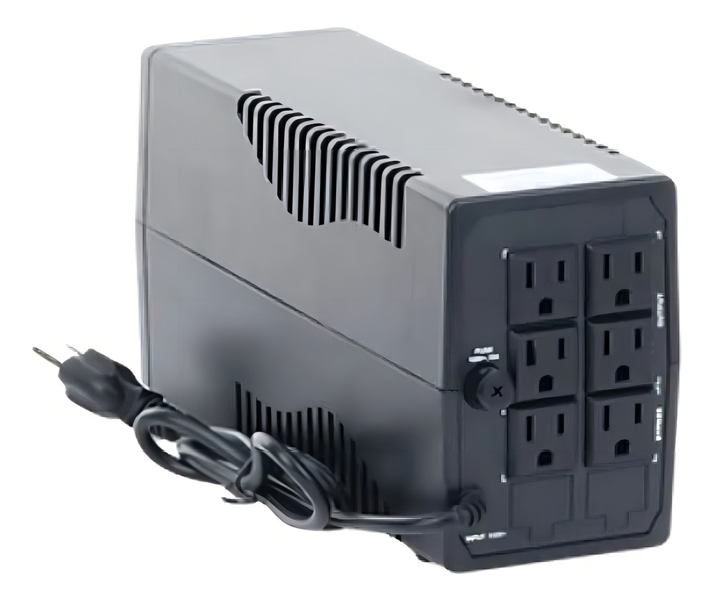 Ups Hikvision 1000va / 600w Ds-ups1000 Protección Sobrecarga