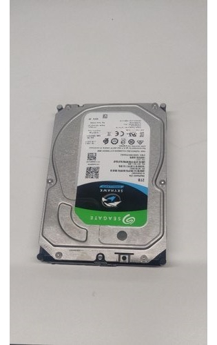 Disco Duro Seagate 2tb 3.5 64mb Skyhawk Video Vigilancia Color Plata