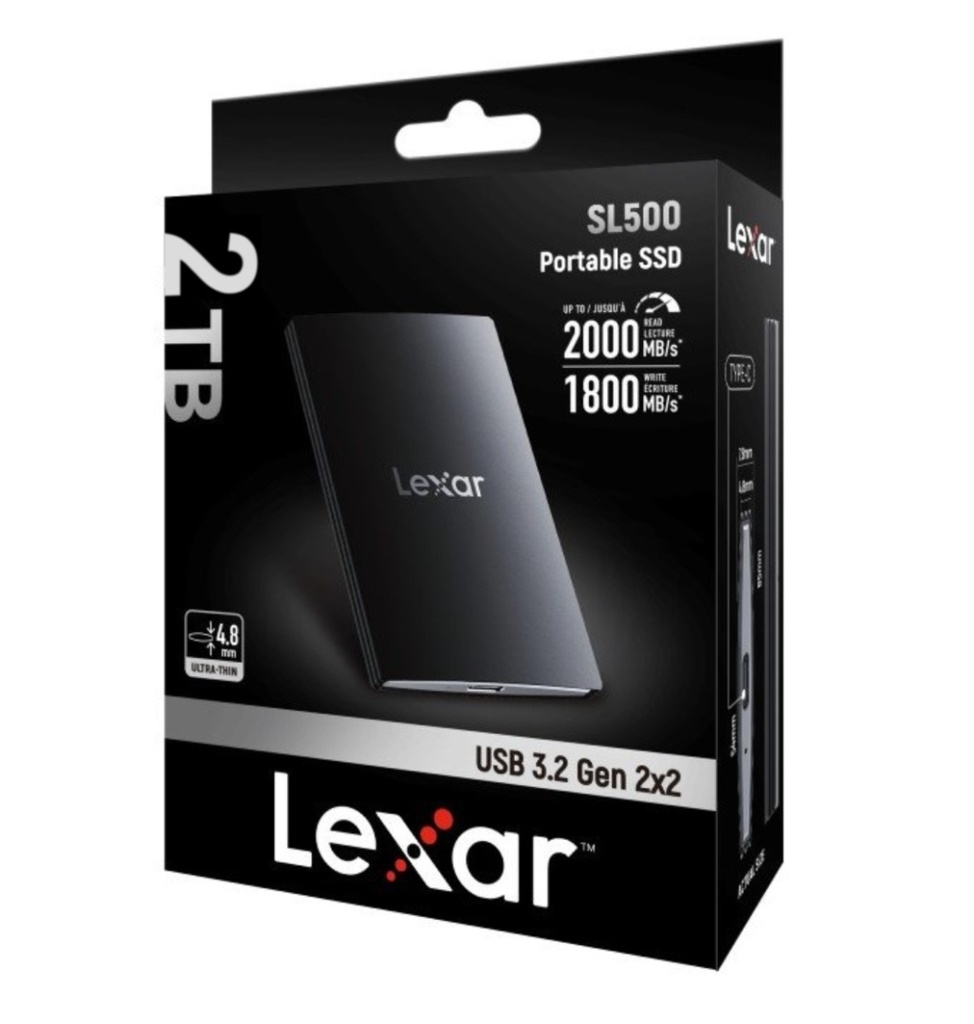 SL500 Portable SSD with Magnetic Set