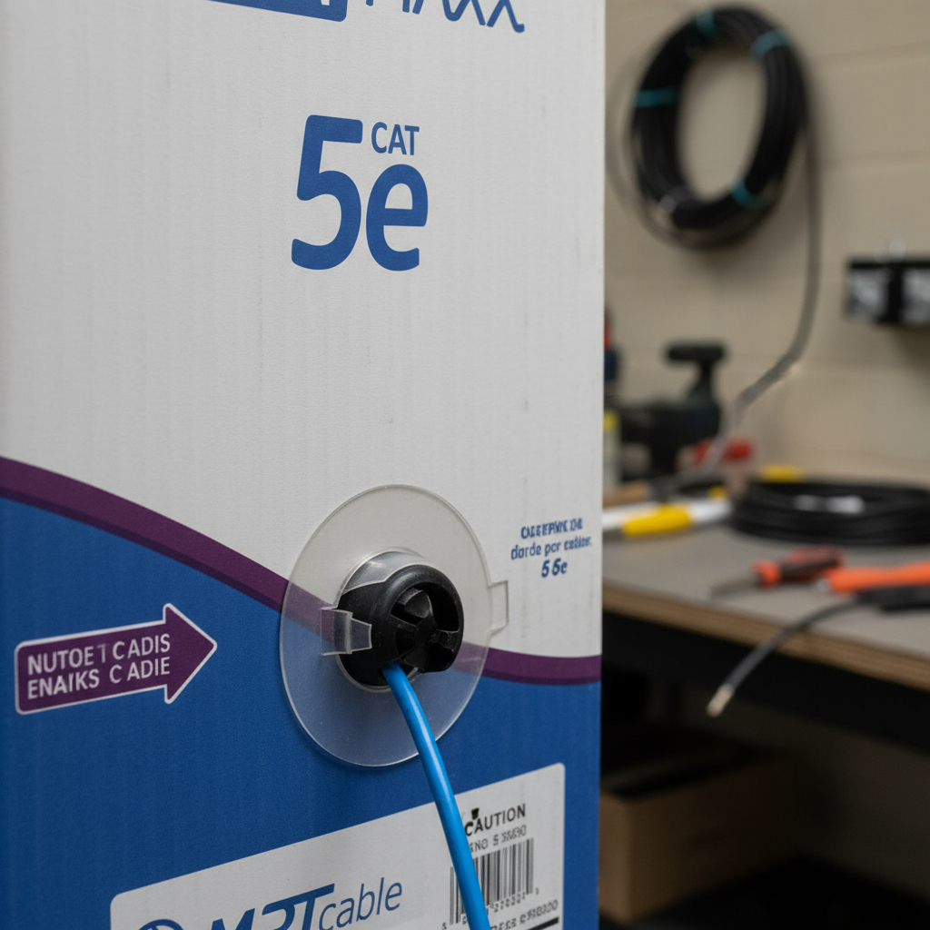 Cable De Red  Par Trenzado Utp Cat5e 4 Pares Mpt