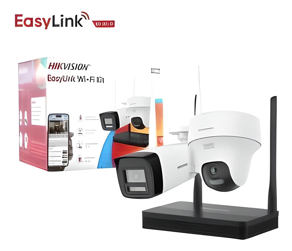 Kit Wifi Cámara De Seguridad Hikvision Con Resolución 2mp
