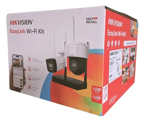 Kit Wifi Cámara De Seguridad Hikvision Con Resolución 2mp