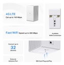 Router Inalámbrico 4g Lte De 300 Mbps