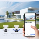 Camara Wifi Ptz 4k + 1080p 4mm