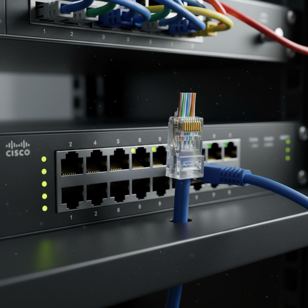 Kit 100 Conectores Rj45 Pasante Cat 5