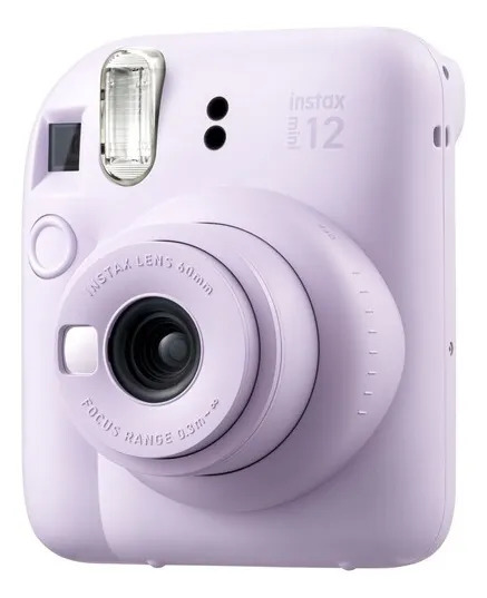 Camara Fujifilm Instax Mini 12 Holiday Bundle Azul Lilac Purple
