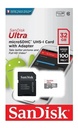 Tarjeta De Memoria Sandisk Sdsqunb-032g-gn3ma Ultra Con Adaptador Sd 32gb