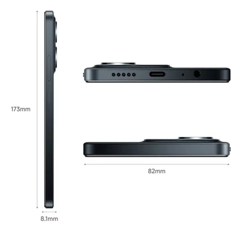 Celular Xiaomi Redmi 15c 256+8gb Ram Dual Sim Color Negro