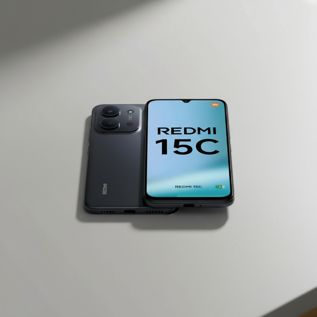 Celular Xiaomi Redmi 15c 256+8gb Ram Dual Sim Color Negro