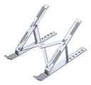 Soporte Unitek Para Notebook Aluminio Plegable Gris