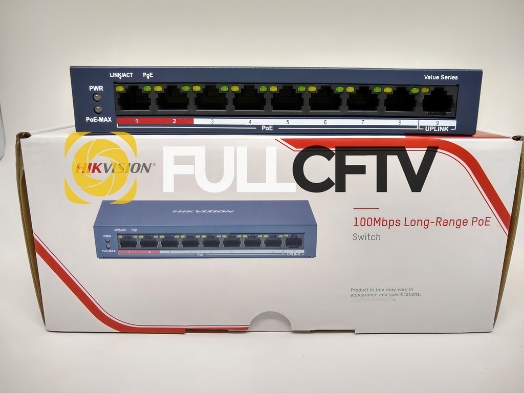 Switch Poe Inteligente De 9 Puertos