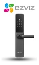 Cerradura Inteligente Biométrica Ezviz Cs-dl05 Ip65, Color N Black