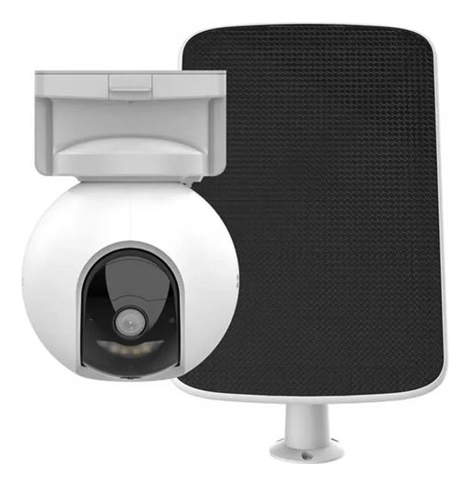 Cámara Panorámica 2k 4g Cs-eb8 + Panel Solar Ezviz