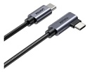 Cable Unitek Usb-c A Usb-c 90 Grados Pd 100w 1m Negro