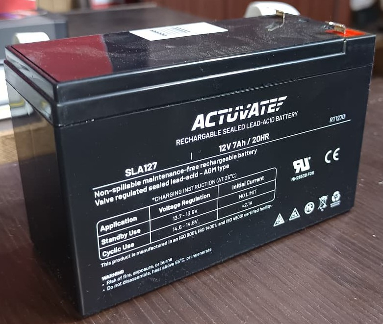 Bateria De Gel 12v 7am -agm