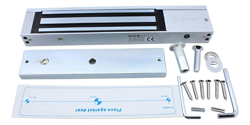 Cerrojo Electromagnético 350kg  Con Estado