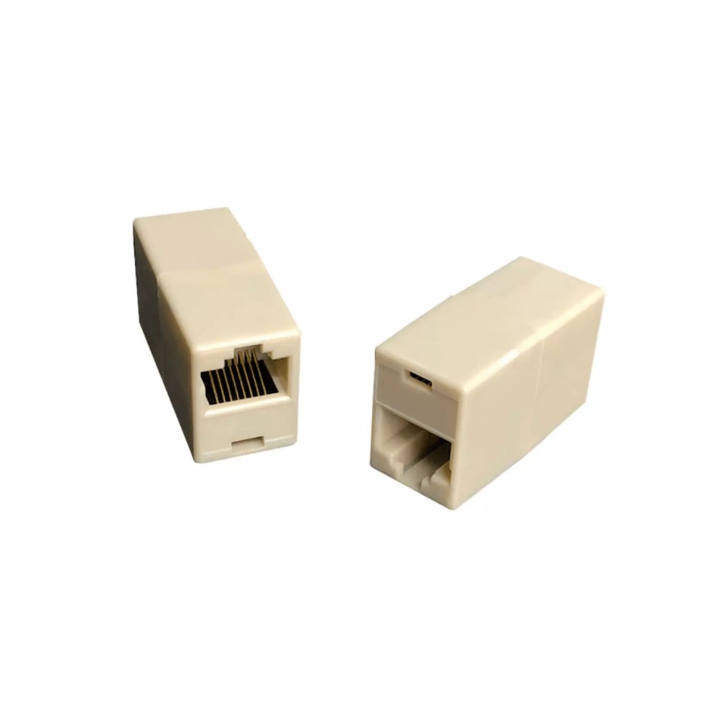 Kit 20 Cuplas RJ45 Cat6 KOSON Conectores Red Ethernet Caja Rack