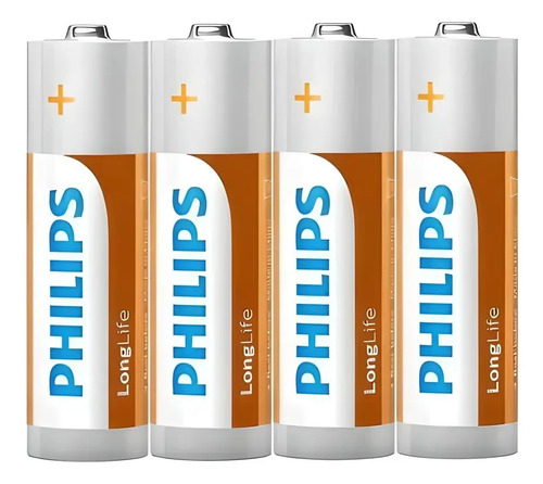 Pilas Aaa Philips Longlife 1.5V X 60