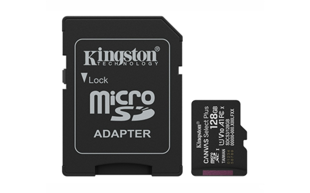 Tarjeta microSD Kingston 128GB