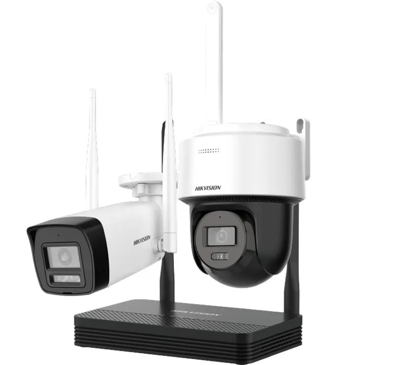 Hikvision Easy Link Wi-Fi Kit NVS + 2 camaras 2MP