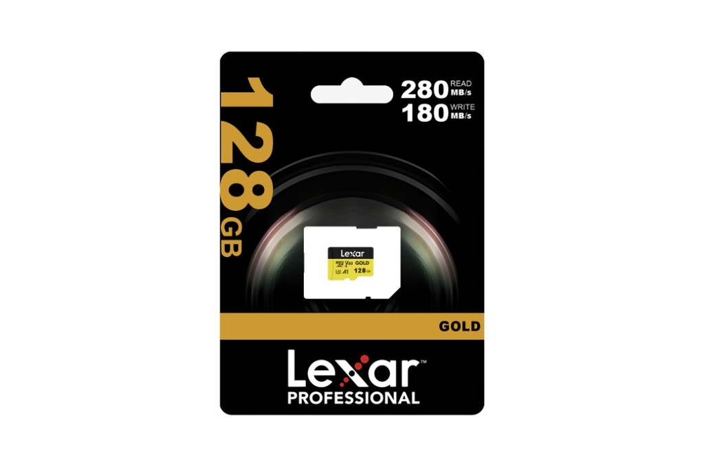 Tarjeta De Memoria Lexar 128GB Microsdxc Uhs-Ii Clase A1 V60