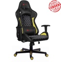 Silla Gamer X-lizzard Negro/amarillo (con detalles)