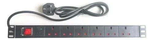 Unidad De Distribución 6 Puertos PoE+ Hikvision