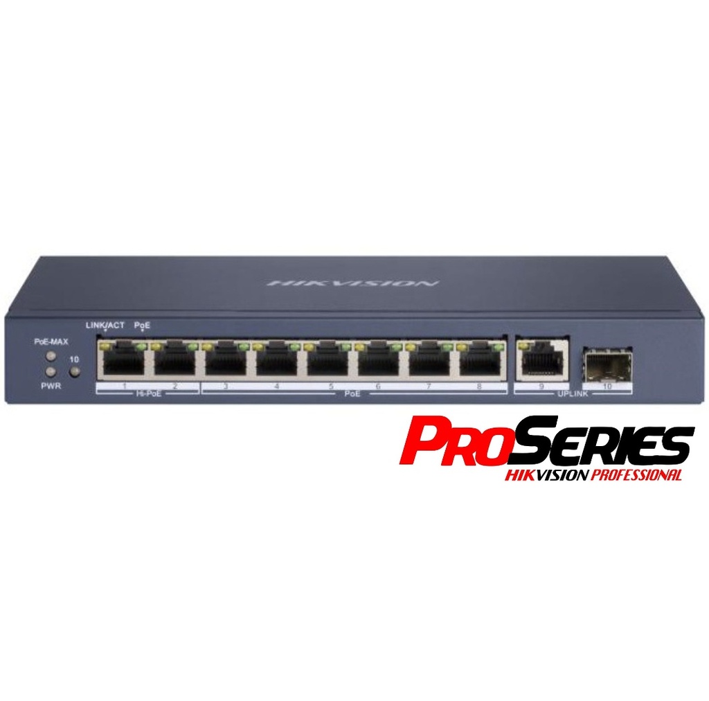 Switch Pro 8 Puertos Gigabit PoE